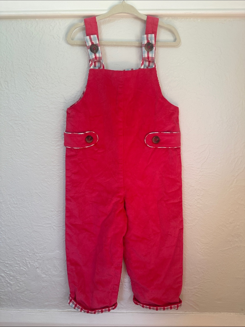 The Beaufort Bonnet Company Boy’s Longall in Red Corduroy